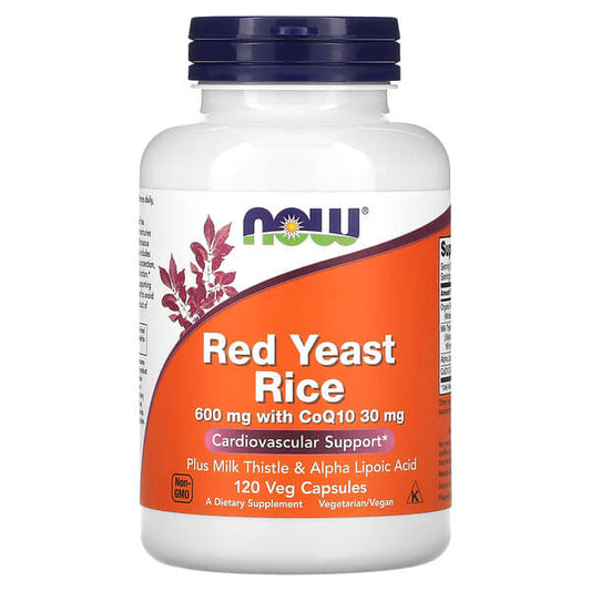 Red yeast rice 600mg 120 vegcaps