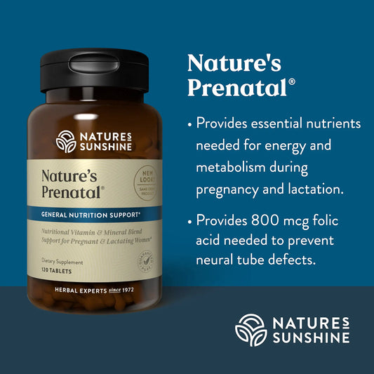 Nature's Prenatal 120 tablets