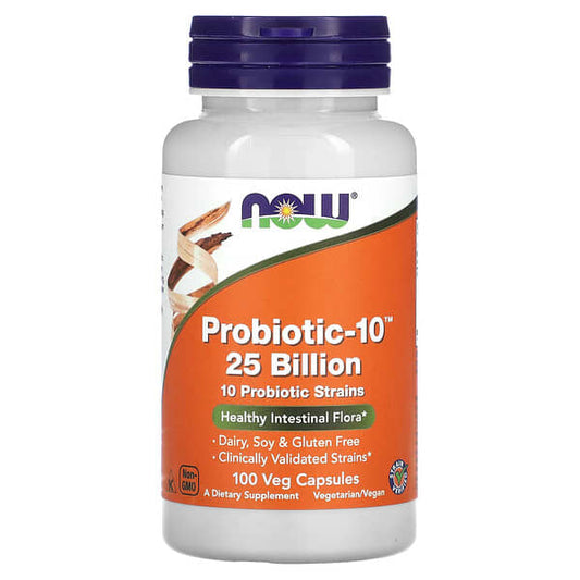 Probiotic-10, 25 Billion, 100 Veg Capsules
