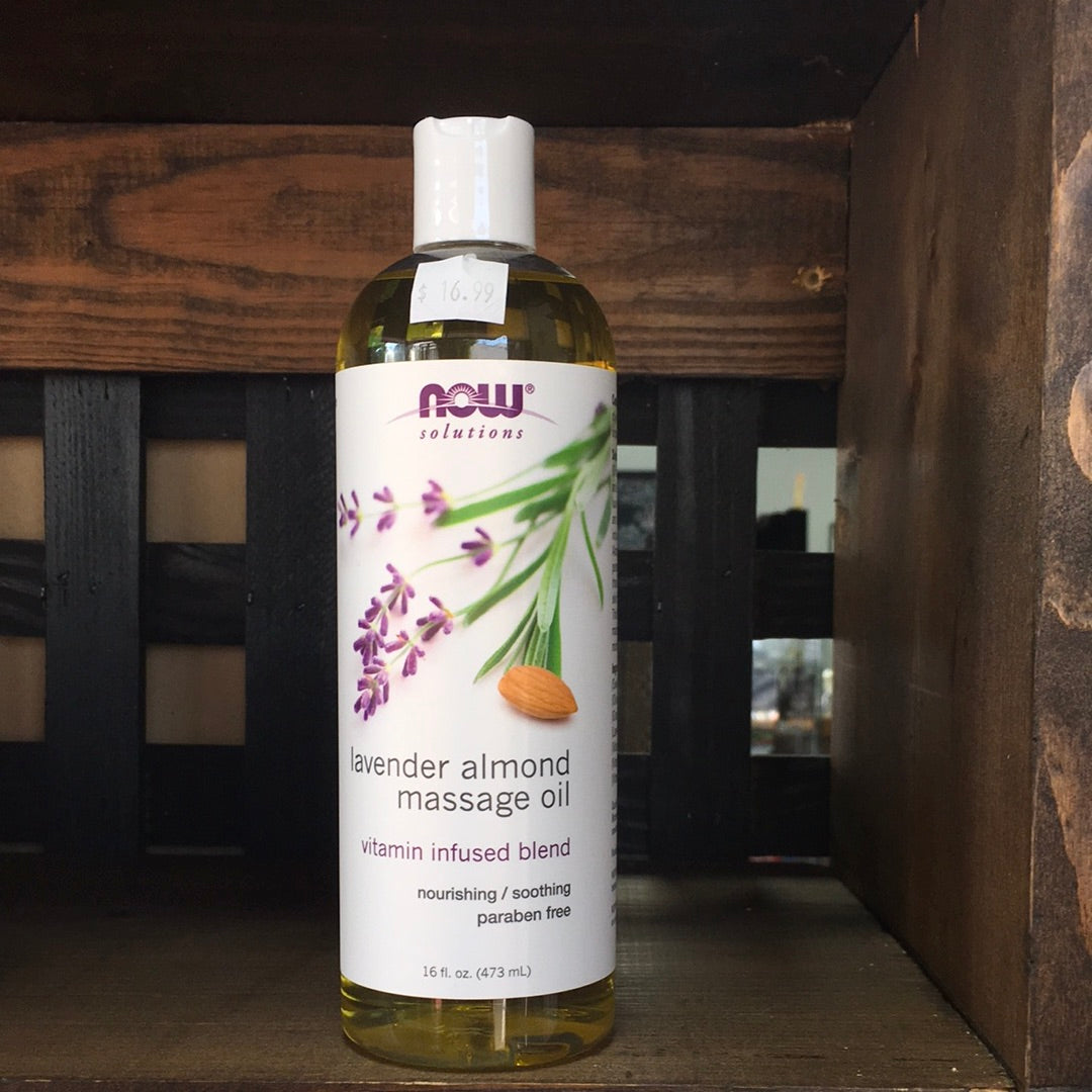 Lavender almond massage oil 16oz