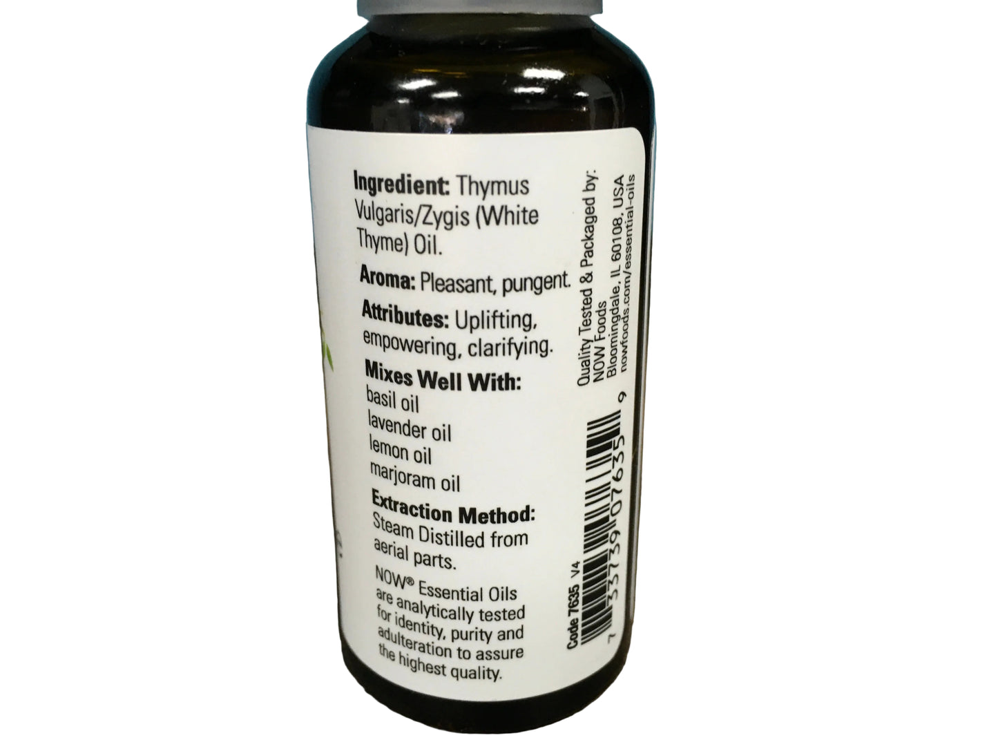 White thyme 1oz. 100% pure Eo.