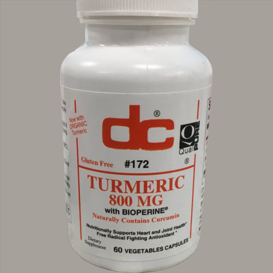 Turmeric w/ bioperine 800mg 60vegcaps