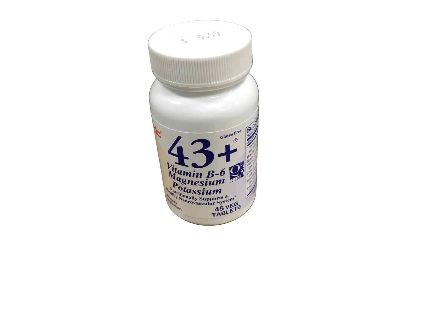 43+ Vit B6 Mag Potassium 45 tablets /30% off for limited time