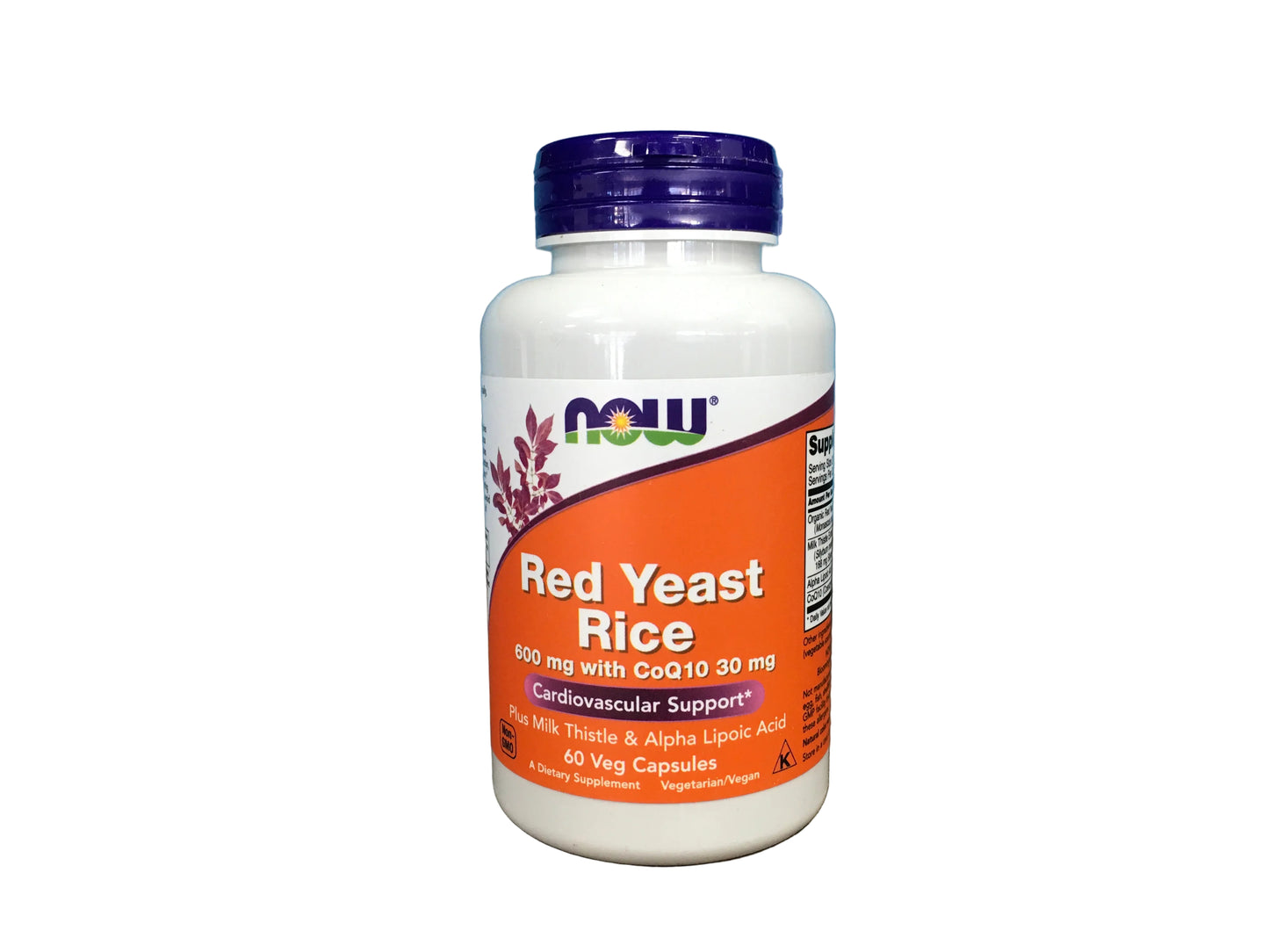 Red Yeast Rice 600 mg w/ CoQ10 30 mg 60 caps
