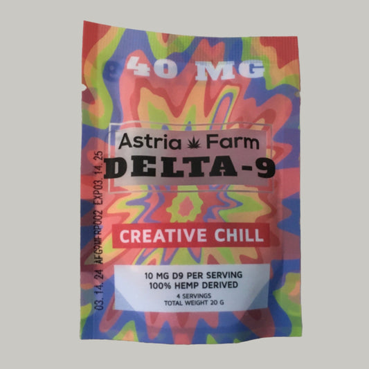 Astria farm delta 9 creative chill 40mg 4ct