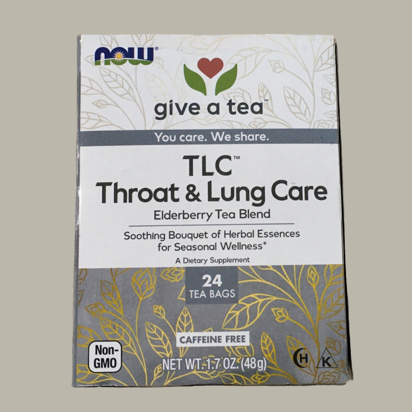 TLC Throat and Lung Care Elderberry Tea Blend