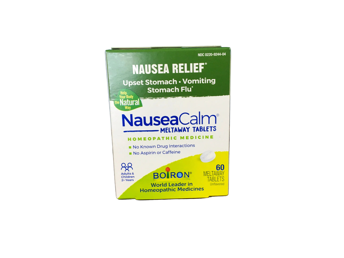 NauseaCalm meltaway tablets 60 ct