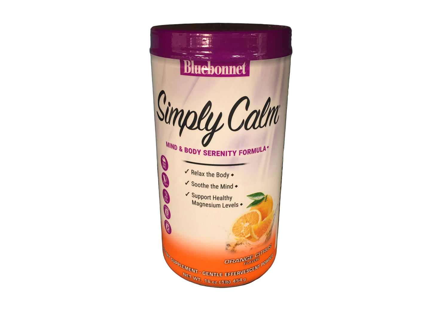 Simply calm orange citrus flavored 16oz