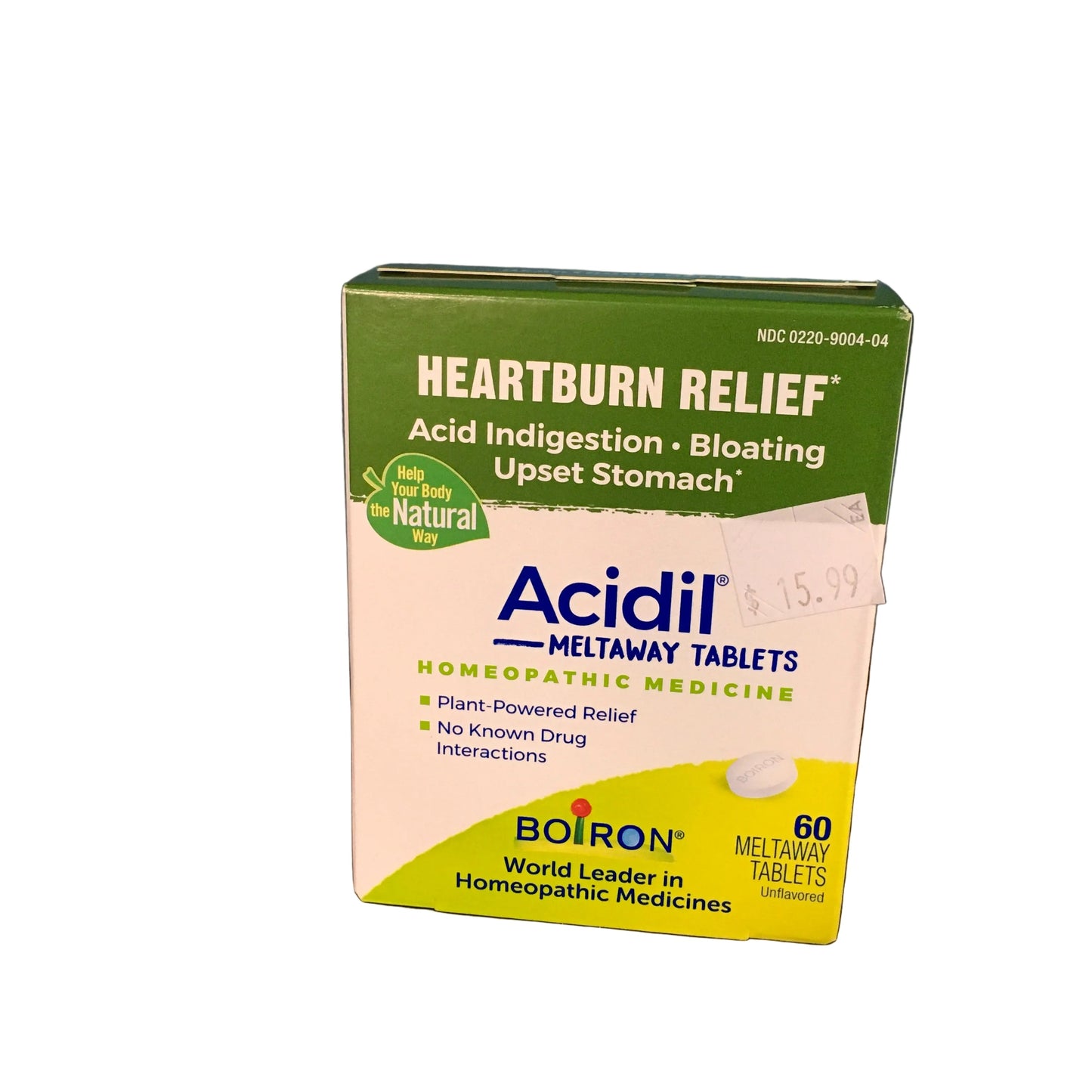 Acidil Heartburn Relief 60 tablets