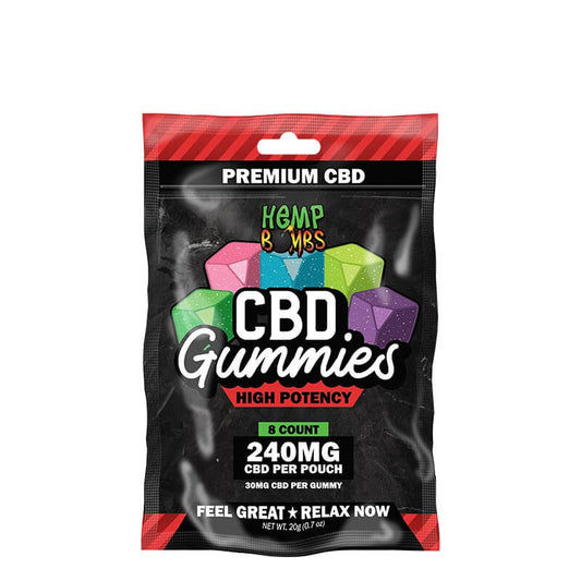 8-Count High Potency CBD Gummies