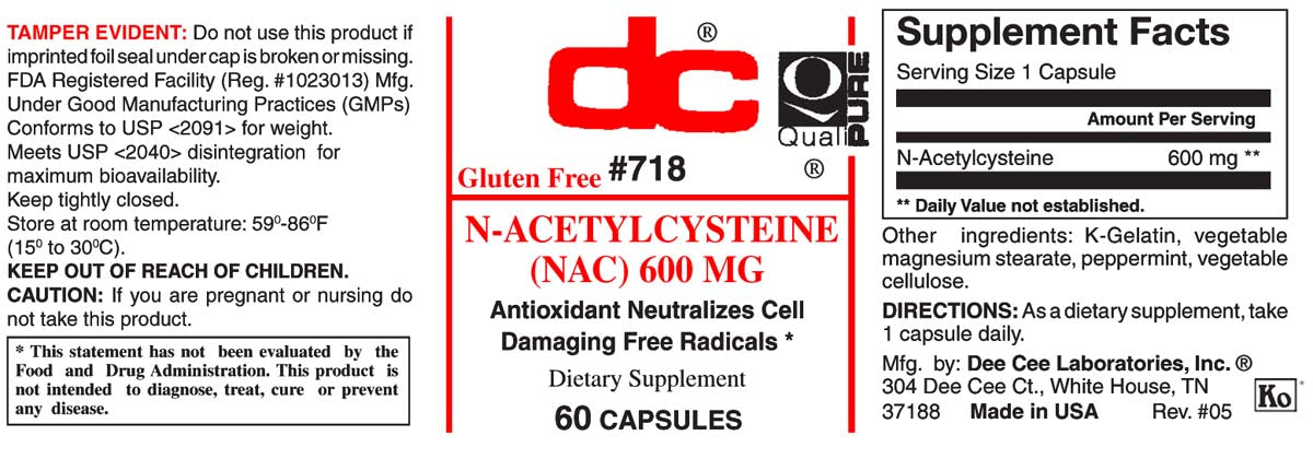 NAC 600mg ( 60 cap )