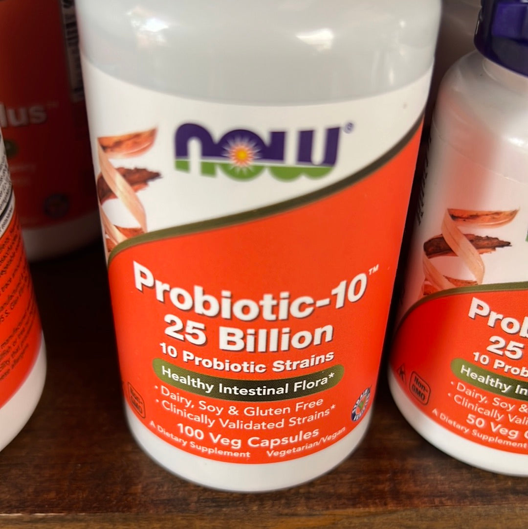 Probiotic-10, 25 Billion, 100 Veg Capsules