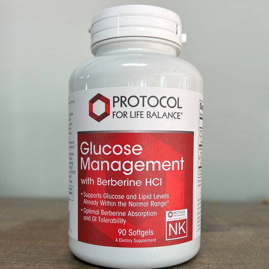 Protocol Glucose Management w/ Berberine 90 softgels