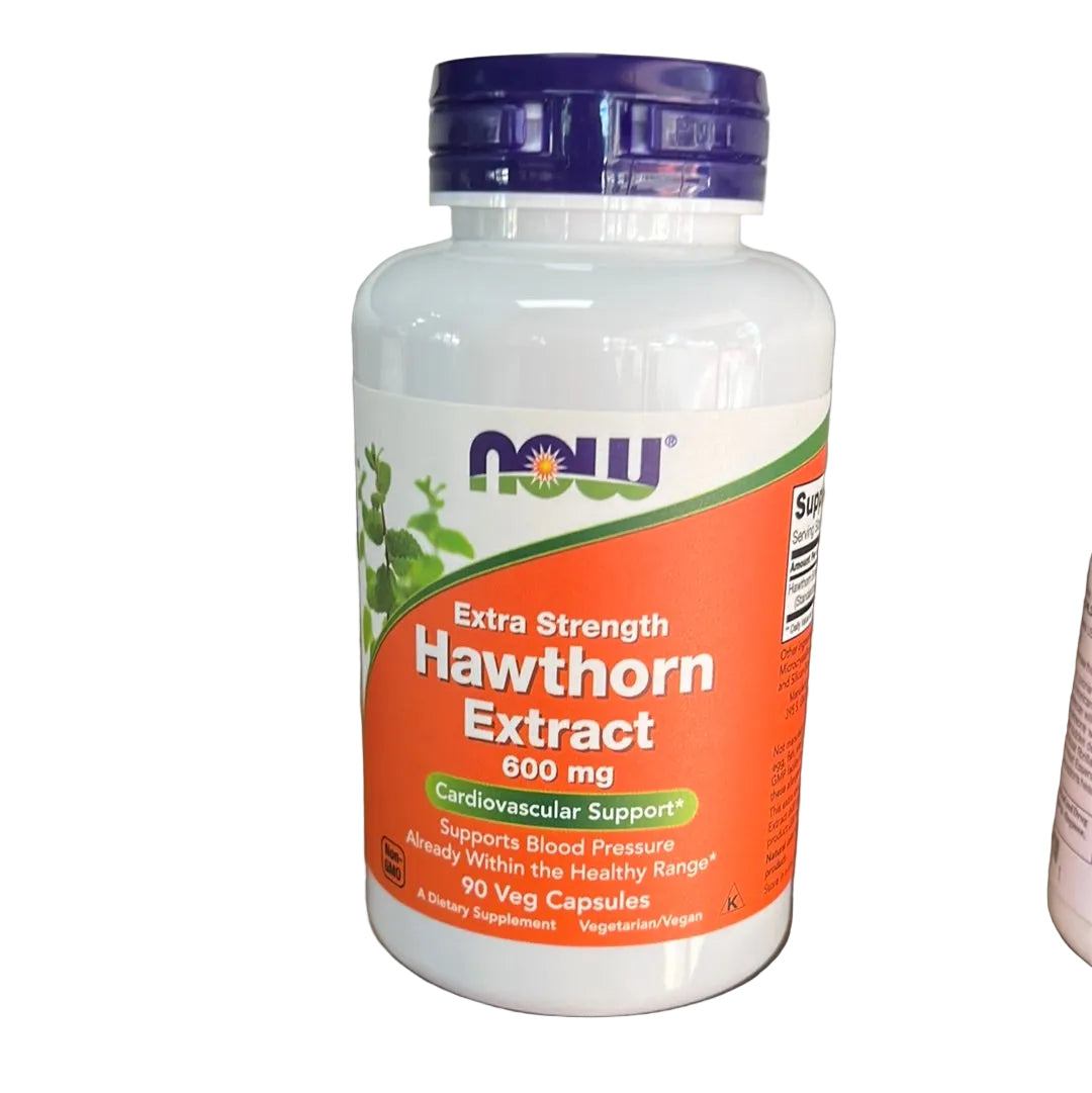 Hawthorn Extract, Extra Strength, 600 mg, 90 Veg Capsules