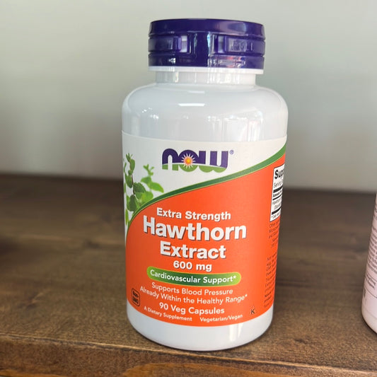 Hawthorn Extract, Extra Strength, 600 mg, 90 Veg Capsules