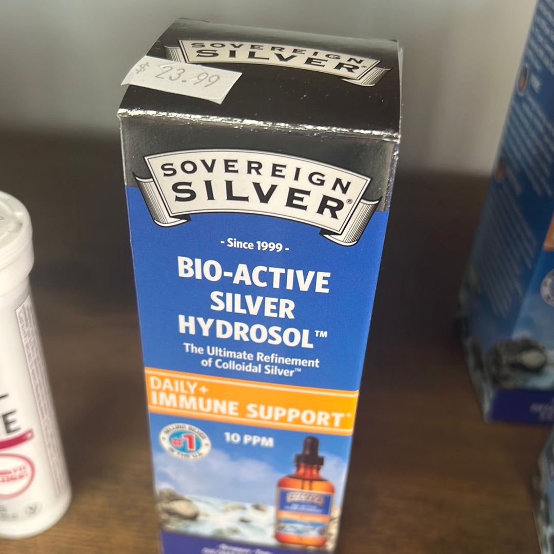 Bio-Active Silver Hydrosol Dropper-Top, Daily + Immune Support, 10 ppm, 4 fl oz (118 ml)