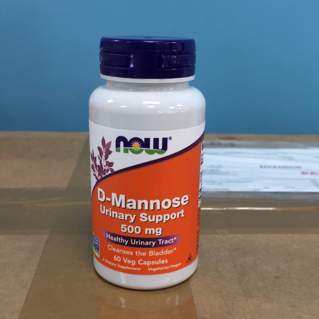 D-mannose unrinary support 500mg vegcaps 60ct