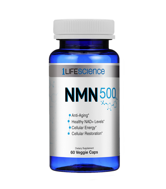 NMN 500 veggie caps 60ct