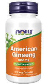 American Ginseng 500mg 100ct