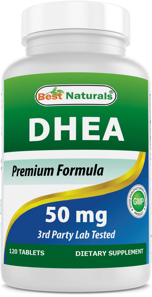 Best Naturals - Best Naturals DHEA 50 mg 120 Tablets
