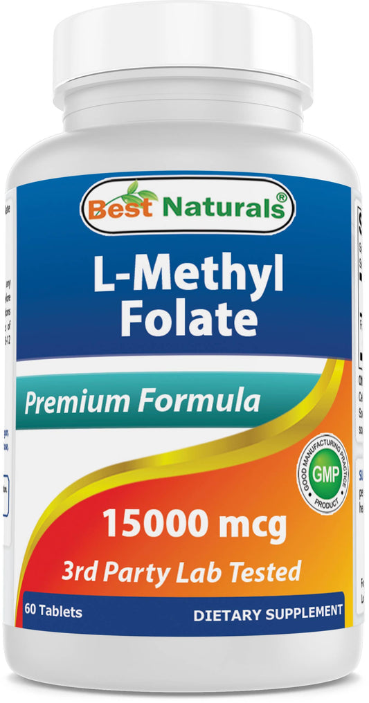 Methyl Folate 15000 mcg 60 Tablets