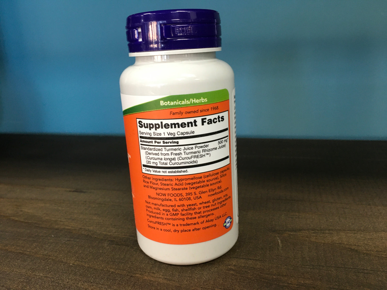 CurcuFresh Curcumin 60ct