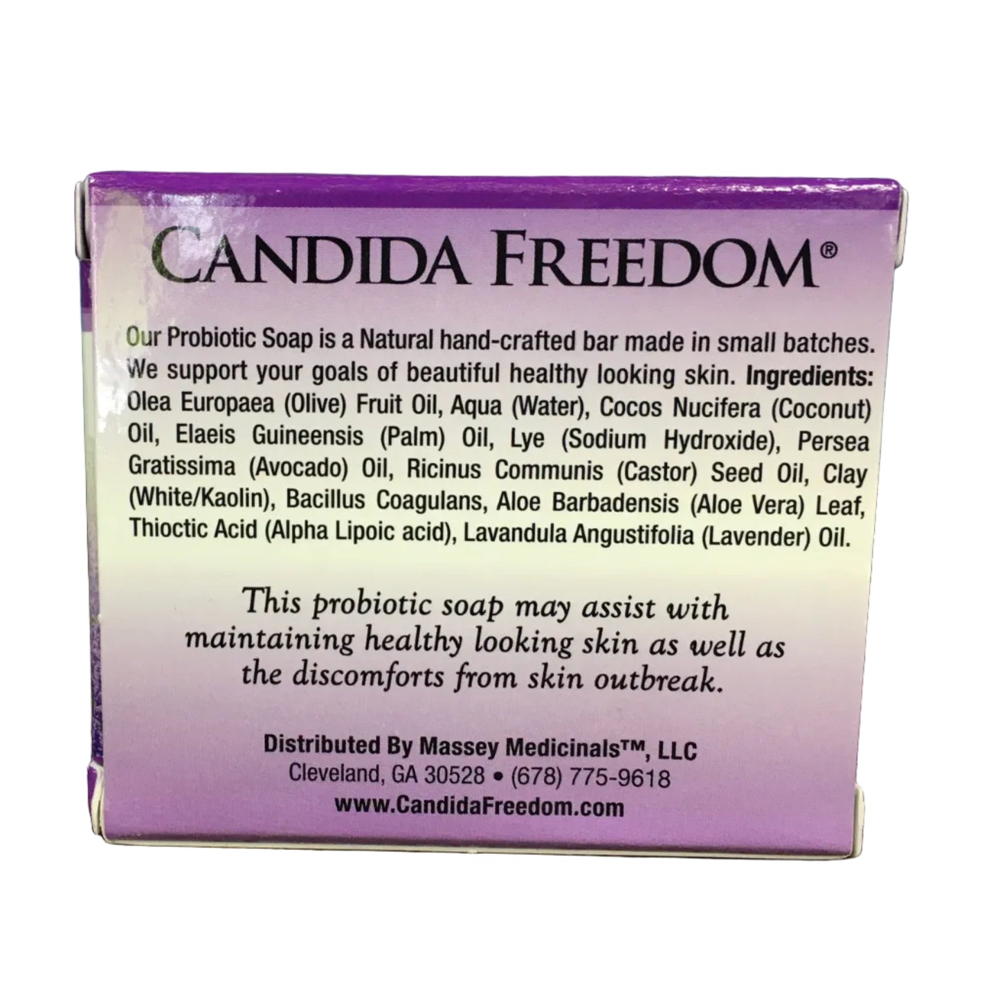 Probiotic Soap ( Lavender ) 4oz