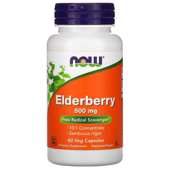 NOW Elderberry 500mg