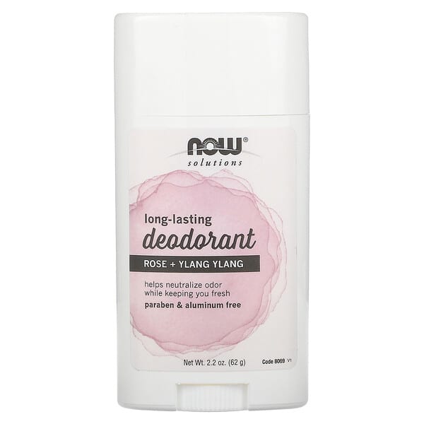 Long Lasting Deodorant, Rose + Ylang Ylang, 2.2 oz (62 g)