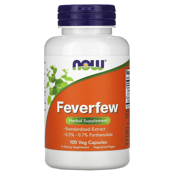 Feverfew, 100 Veg Capsules
