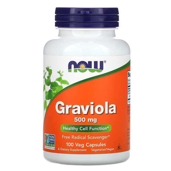 Graviola, 500 mg, 100 Veg Capsules