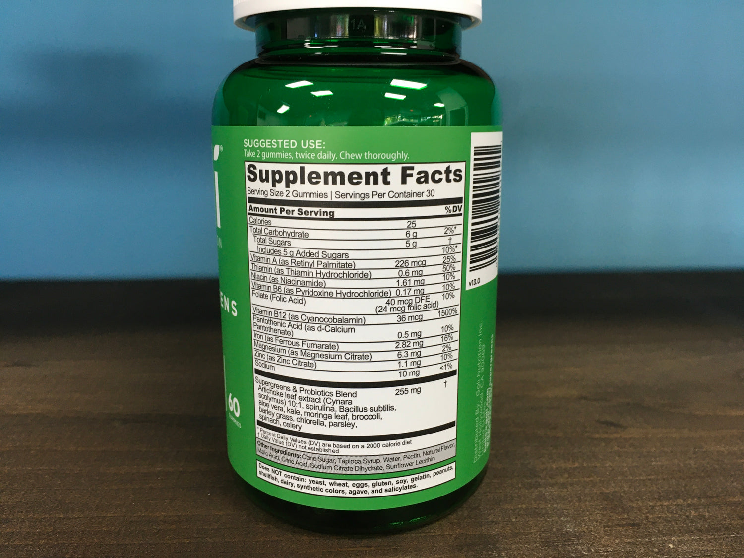 Goli  Super Greens Gummies 60 ct