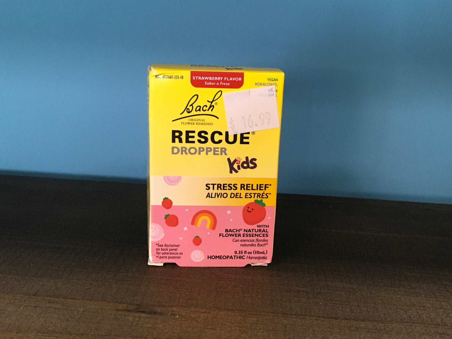 Kids stress relief drops 0.35fl oz (Strawberry flavor)