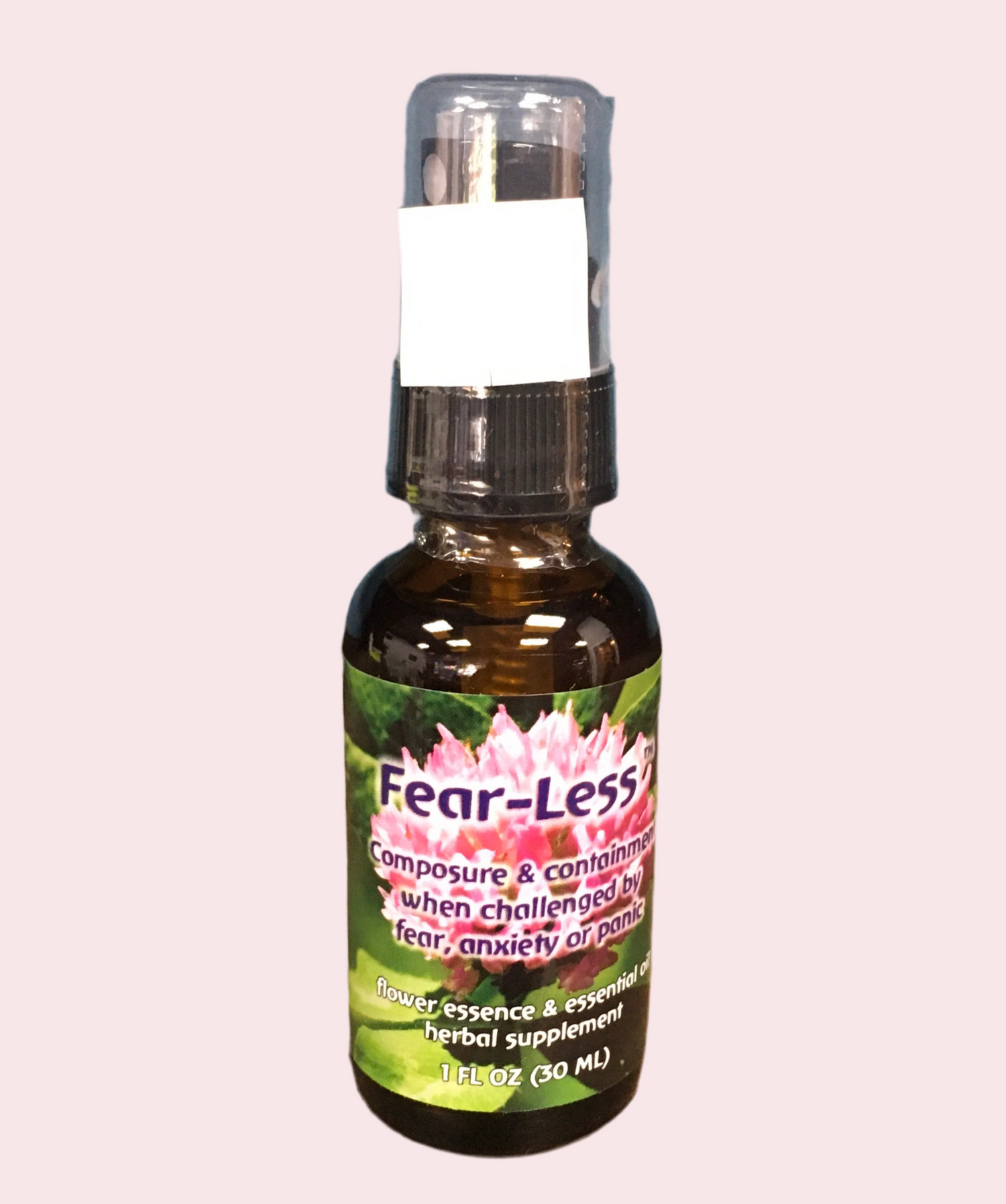 Fear-Less  (flower essence & essential oil herbal supplement)
