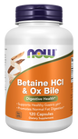Betaine HCI & Ox Bile 120 caps