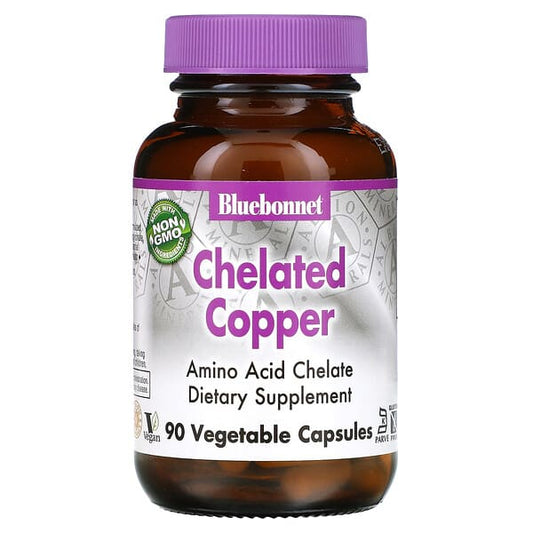 Chelated Copper, 90 Vegetable Capsules