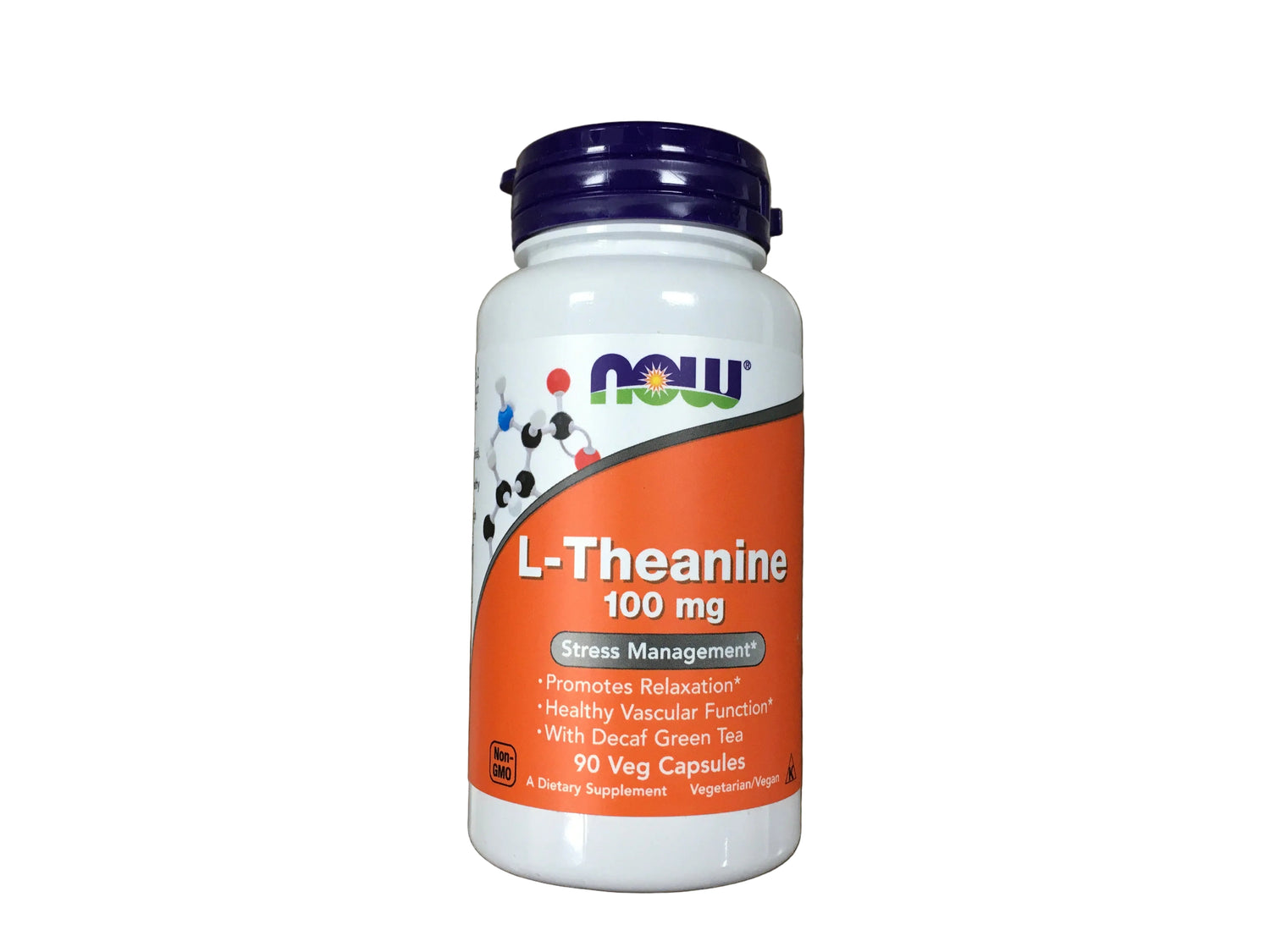 Now foods L-Theanine 100mg 90 veg caps