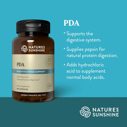 Nature Sunshine PDA Combination (Protein Digestive Aid)