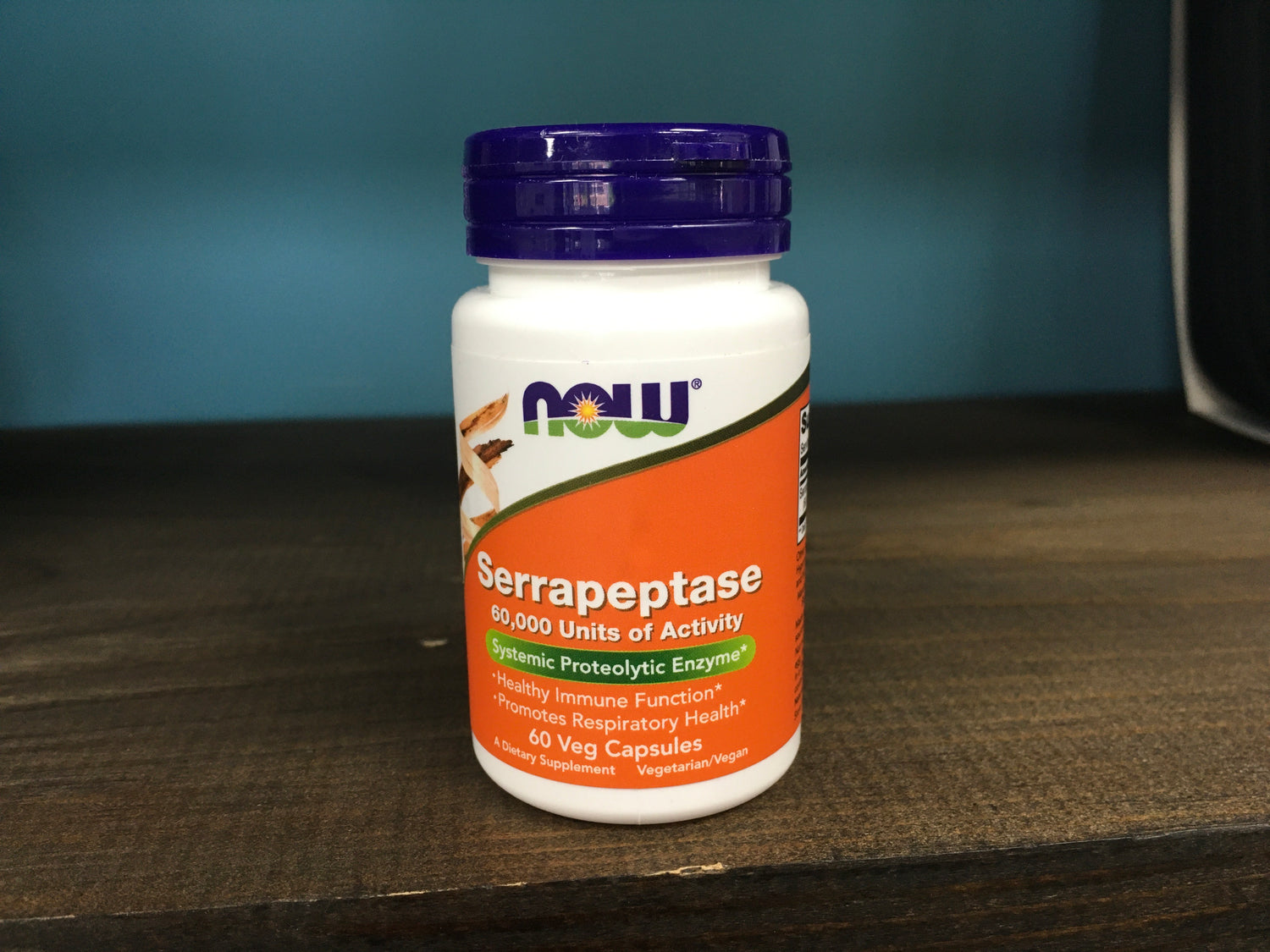 Serrapeptase  60,000 units 60 veg capsules