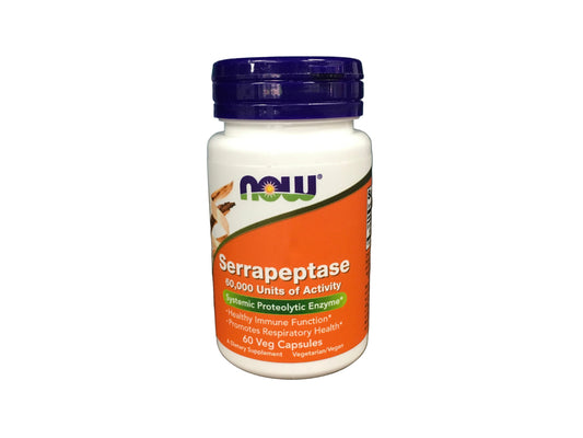 Serrapeptase  60,000 units 60 veg capsules
