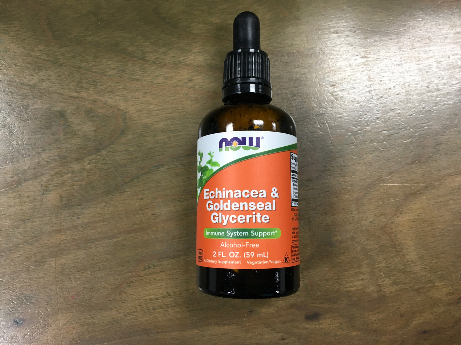 Echinacea Goldenseal Glycerite 2 oz