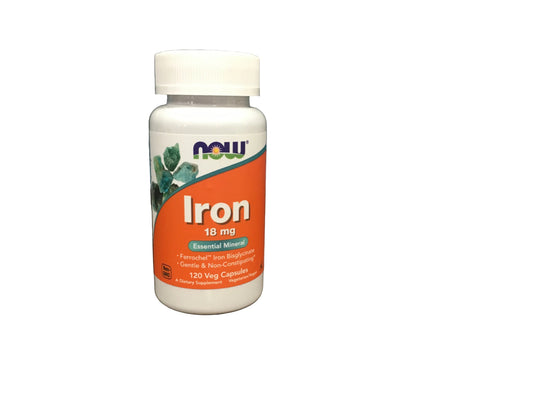 Iron 18mg 120 caps