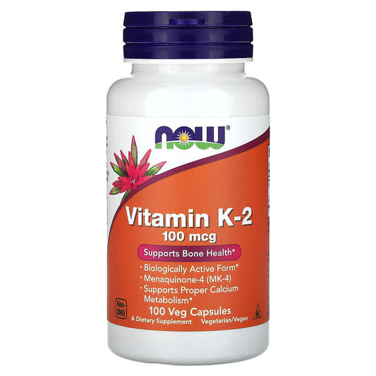 Vitamin K-2, 100 mcg, 100 Veg Capsules