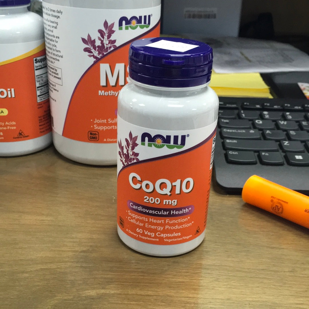 CoQ10, 200 mg, 60 Veg Capsules