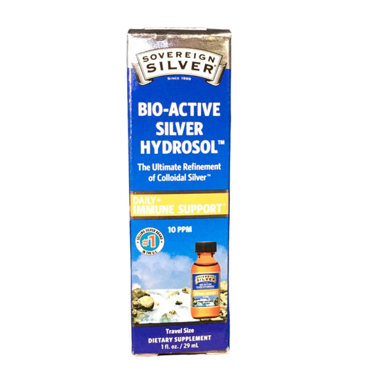 Bio Active Silver Hydrosol  travel size 1oz