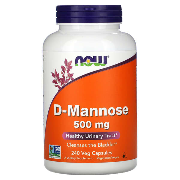 D-mannose unrinary support 500mg vegcaps 60ct