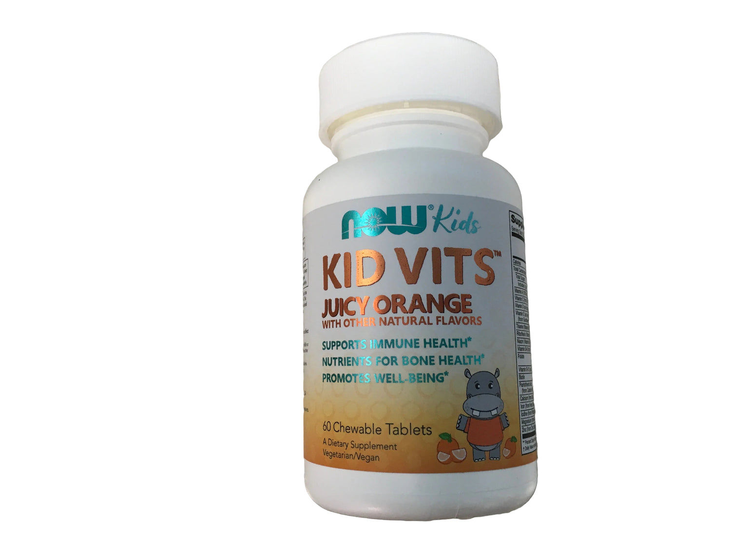 Kid bits juicy orange 60 tabs