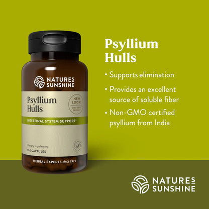 Psyllium Hulls 100 caps