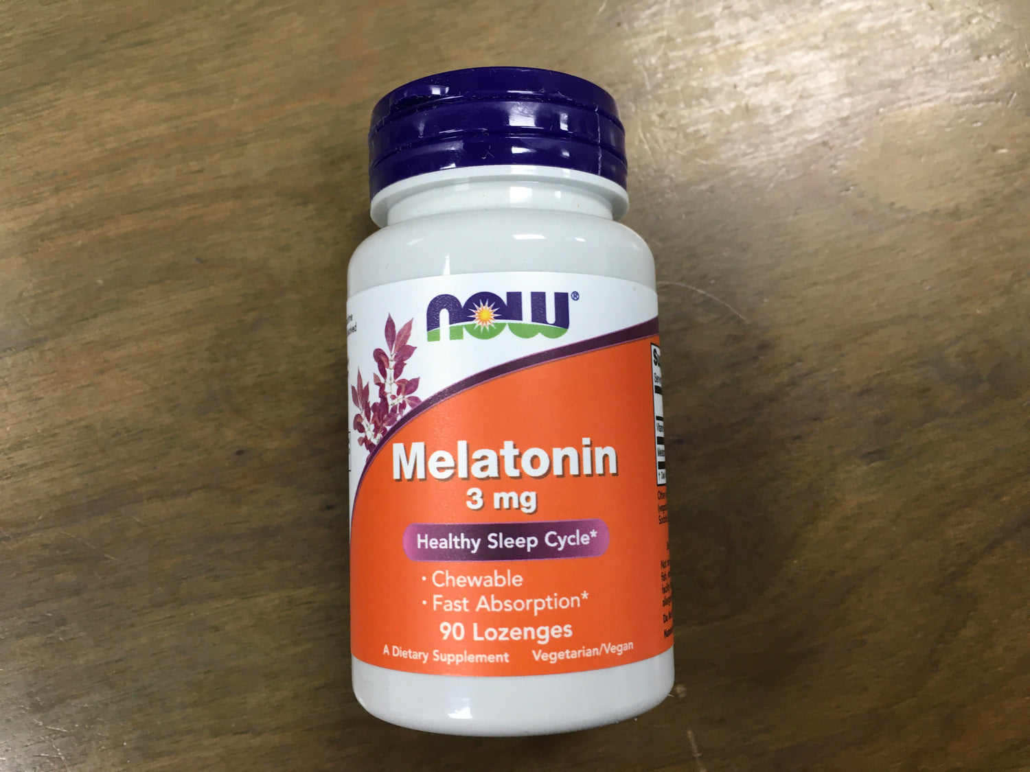 Melatonin 3mg  chewable