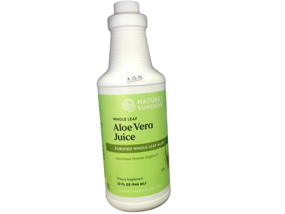 Nature Sunshine Aloe Vera Juice 32oz.